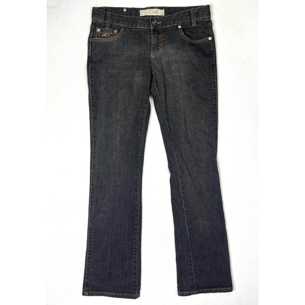 O'Neill Jeans Women's 5 Stretch Straight Denim 30x32 California Surf Brand